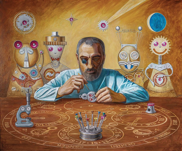 Artwork “A Mad Horological Party”