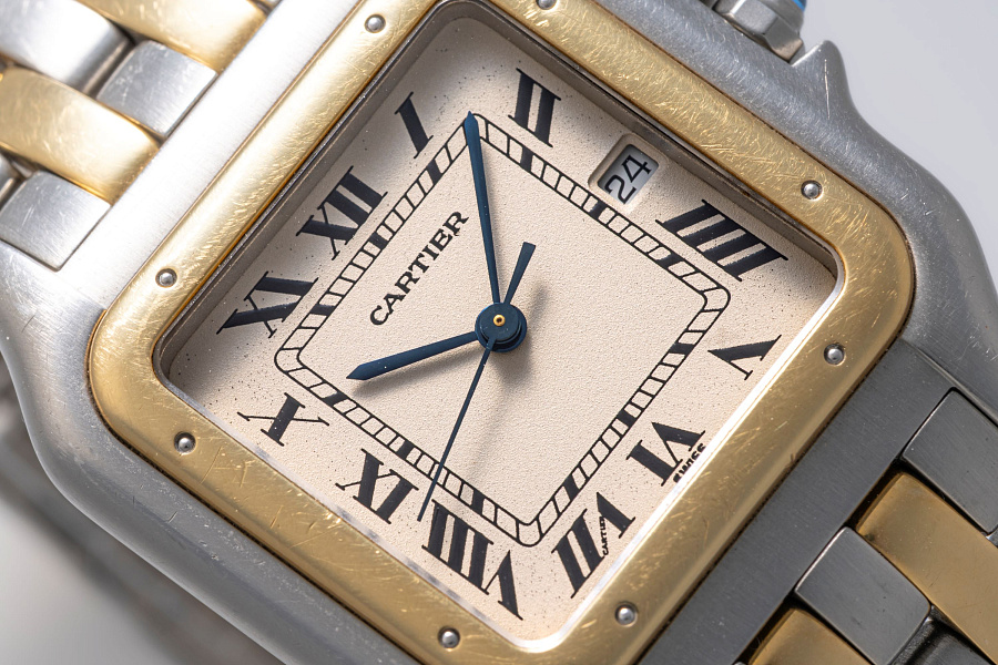 Panthère Quartz Ref. 8395 in Stainless Steel and 18k Yellow Gold