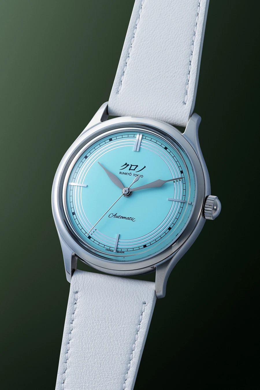Seiji Limited Edition Turquoise in Stainless Steel