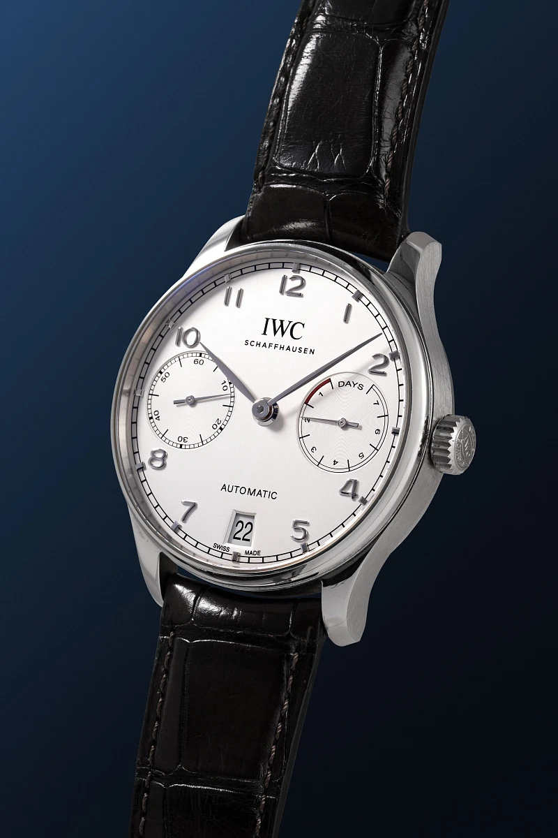 Portugieser Automatic 8 Days Ref. IW500712 in Stainless Steel
