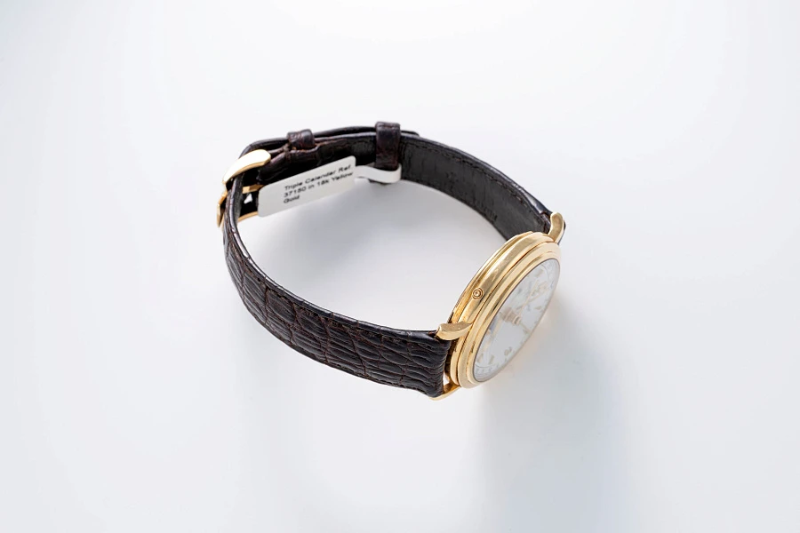 Triple Calendar Ref. 37150 in 18k Yellow Gold