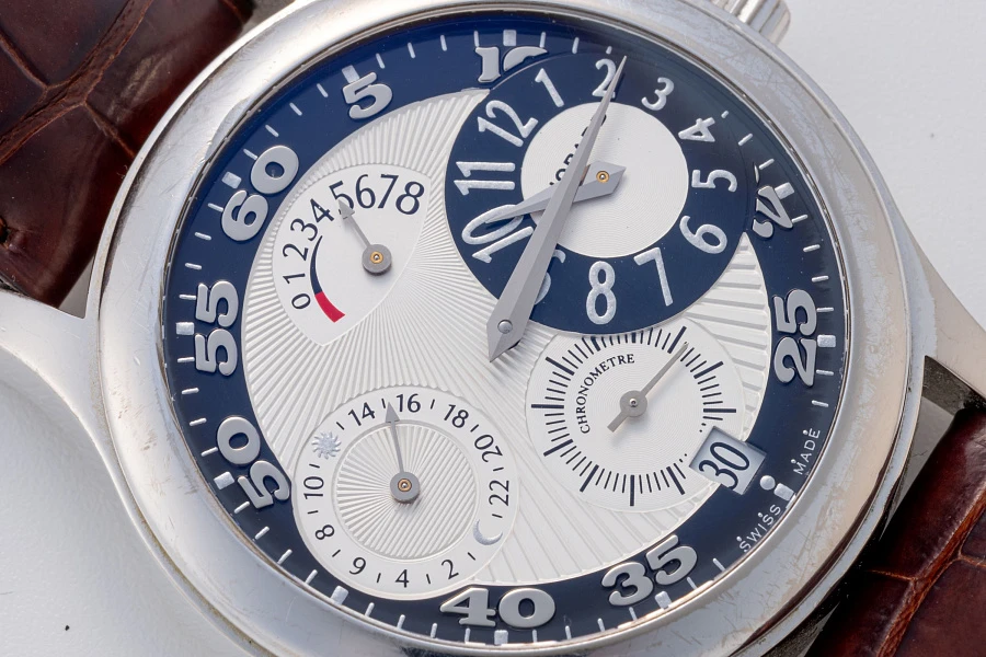 L.U.C. Quattro GMT Ref. 16/1874 in 18k White Gold