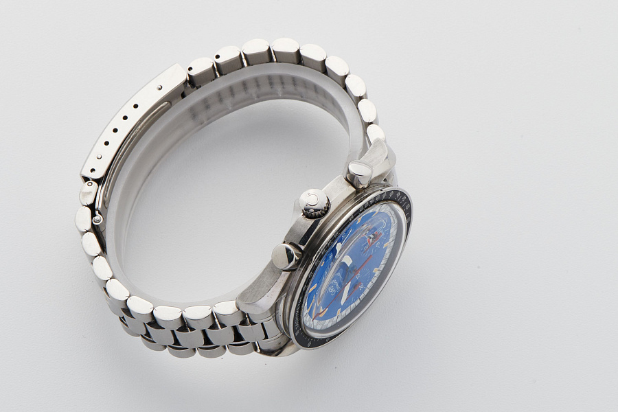 Speedmaster Reduced Ref. 3510.80 'Michael Schumacher' Blue Dial