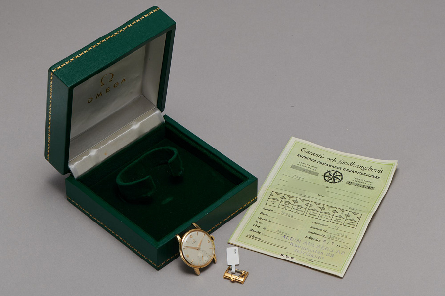 Dress Watch in 14k Yellow Gold from the Swedish Royal Family