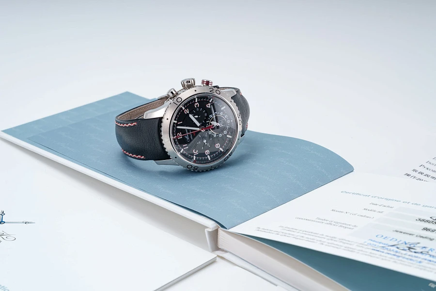 Type XXII 10Hz Chronograph GMT Ref. 3880 in Stainless Steel