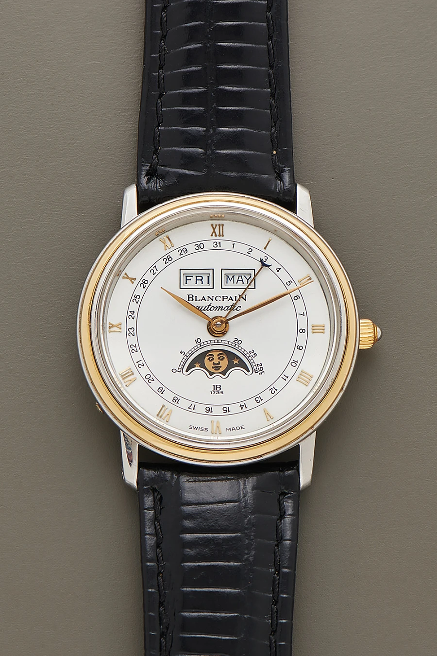 Villeret Triple Calendar Moonphase