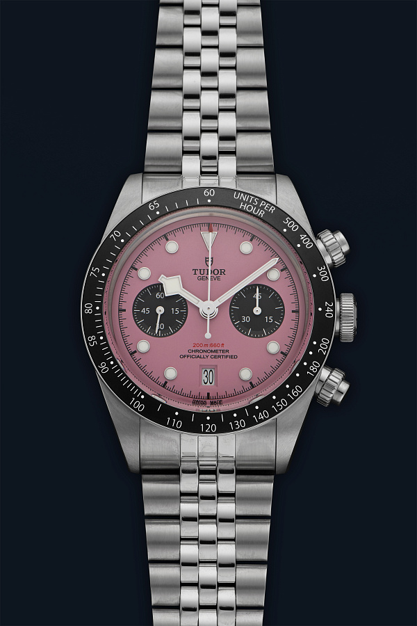 Black Bay Chronograph Pink Dial Ref. 79360N