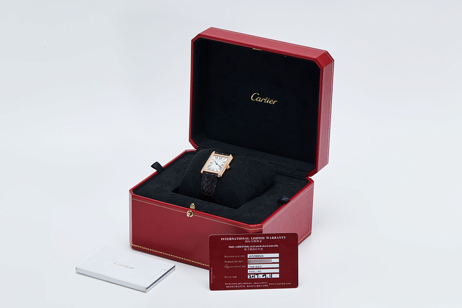 Tank Solo in 18k Rose Gold