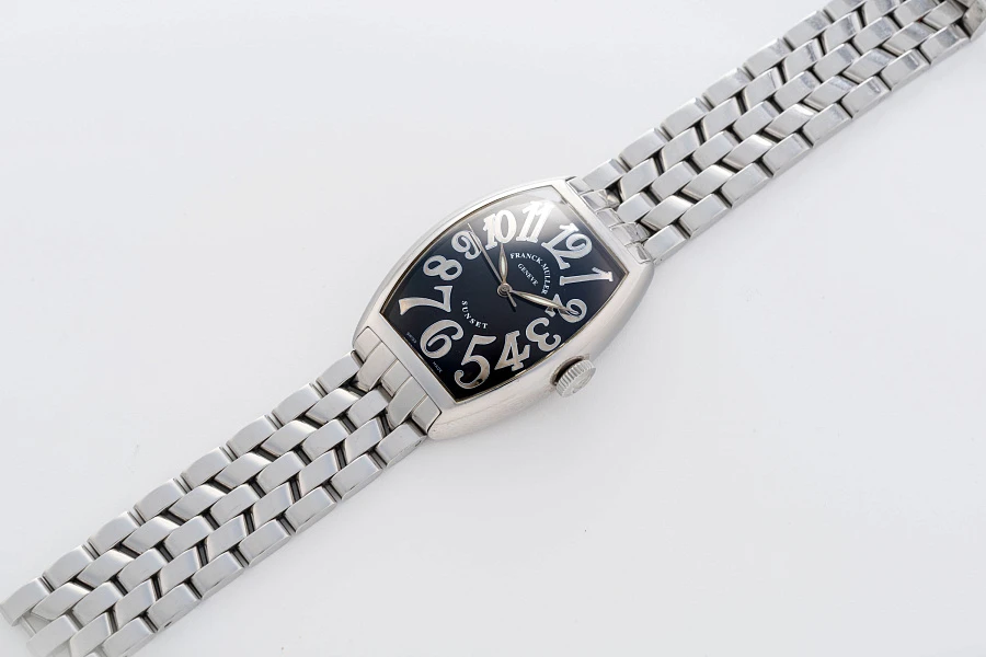 One of Six Sunset Ref. 5850SC in Stainless Steel