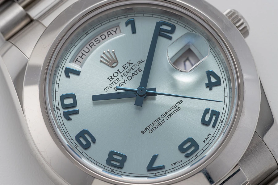 Day-Date II Ref. 218206 in Platinum