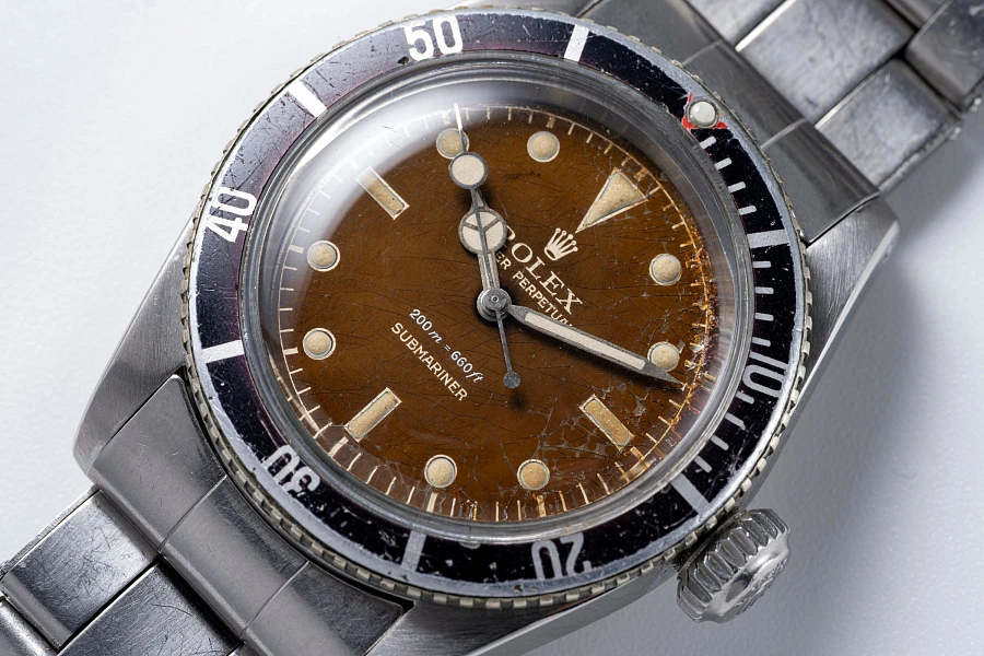 Vintage Submariner Ref. 6538 in Stainless Steel