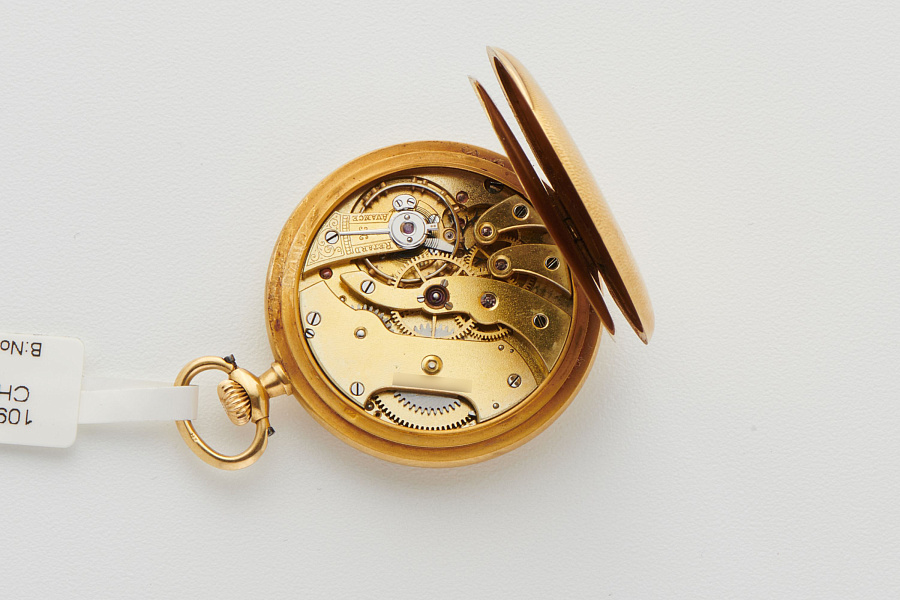 Small Pocket Watch in 18K Yellow Gold