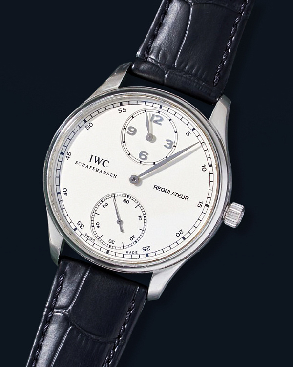 Limited Edition Portuguese Regulateur Ref. IW544403 in Platinum