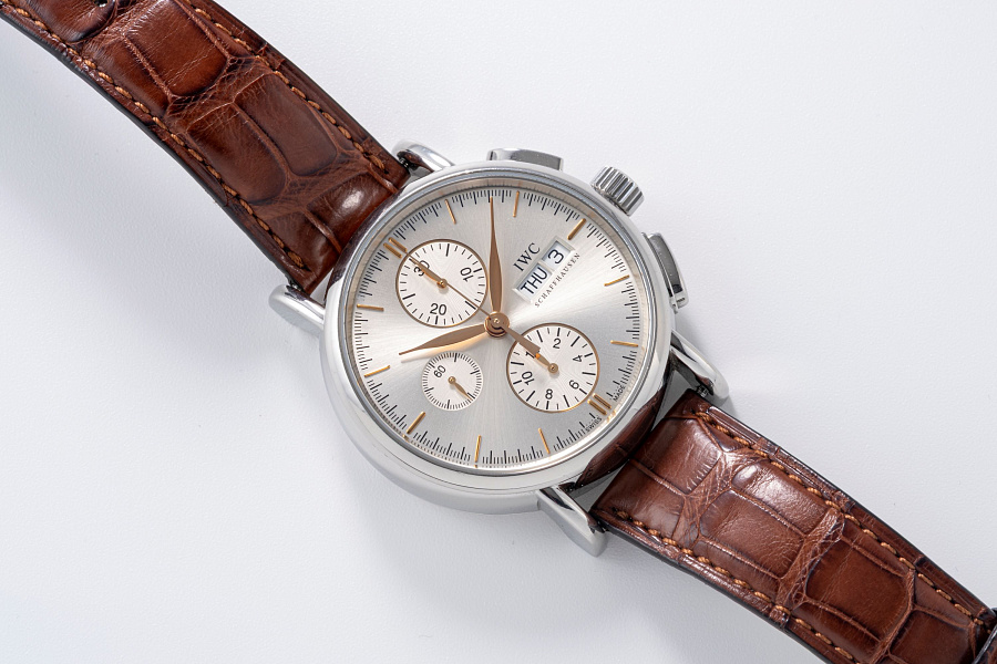 Portofino Chronograph Ref. IW378302 in Stainless Steel