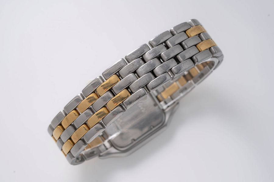 Panthère Quartz Ref. 8395 in Stainless Steel and 18k Yellow Gold