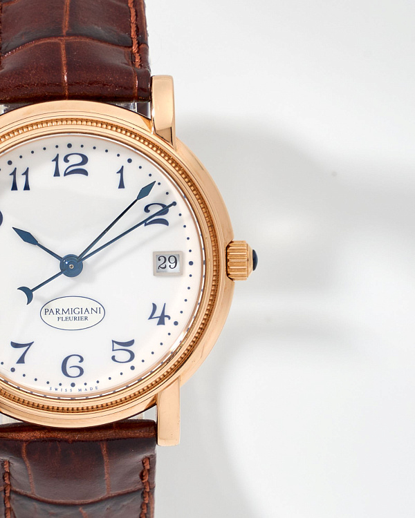 Toric Automatic White Enamel Dial Rose Gold