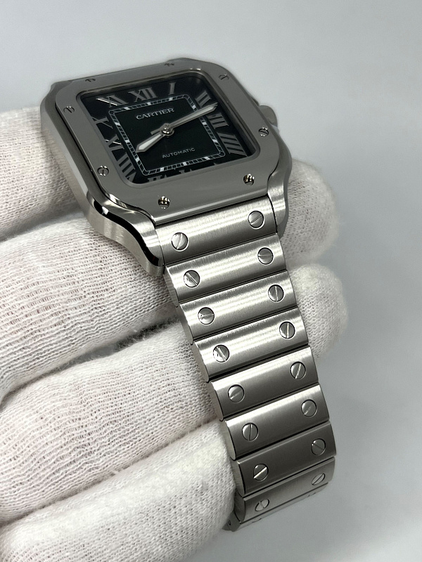 Santos de Cartier Steel Medium Model