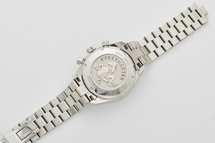 Speedmaster Reduced Ref. 3835.70.36 with Mother of Pearl Dial