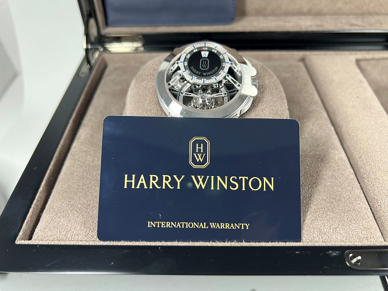 Ocean Tourbillon Jumping Hour White Gold