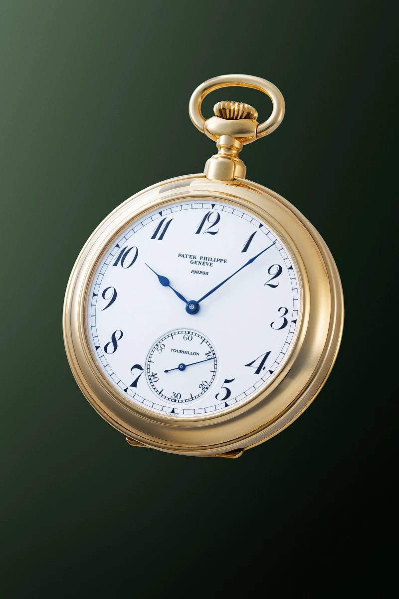 Obersvatory Chronometer Tourbillon Pocket Watch Ref. 966J in 18k Yellow Gold
