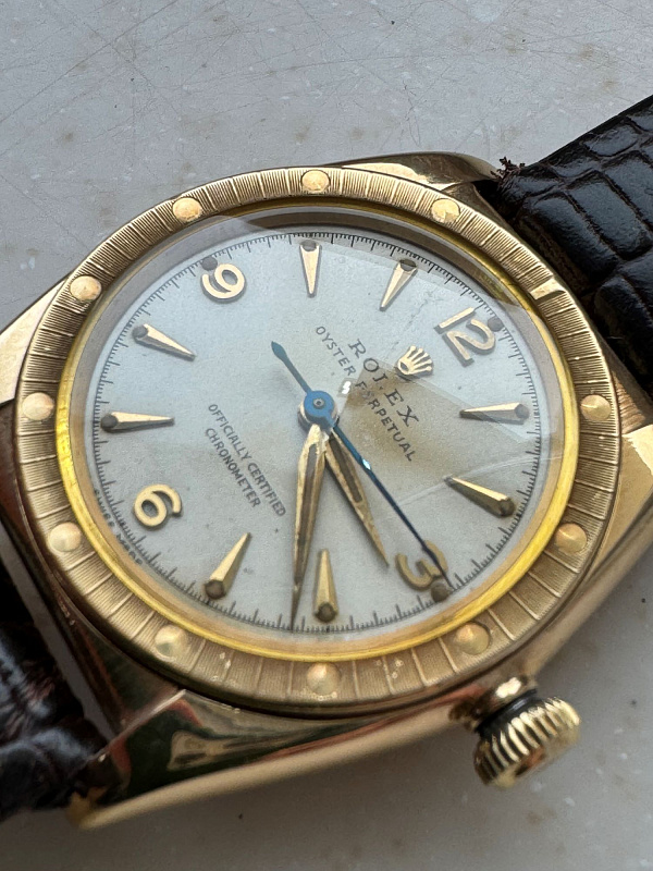 Oyster Perpetual Bubbleback Explorer-Style Dial