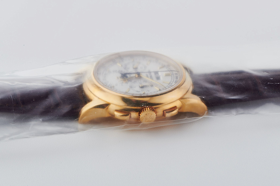 Perpetual Calendar Chronograph Ref. 5970J in 18K Yellow Gold Sealed Full Set from 2008