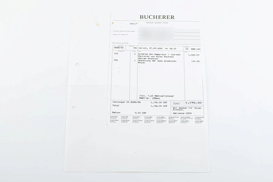 Early No 'Daytona' Cosmograph Ref. 6239 in Stainless Steel