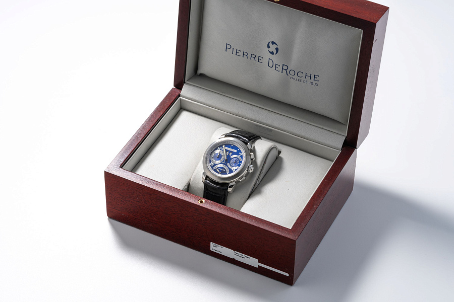 Grand Cliff Flyback Chronograph  in Stainless Steel