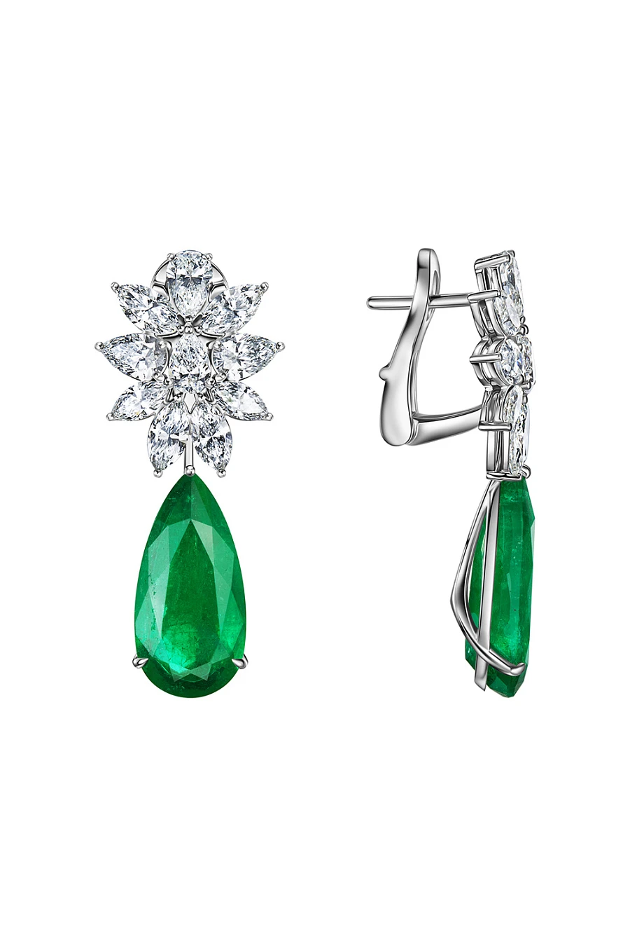 Emerald Earrings 4,39/4,75 ct.