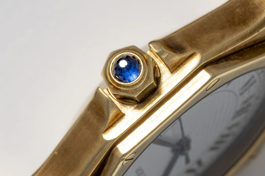 Santos Octagonal Ref. 2965 in 18k Yellow Gold