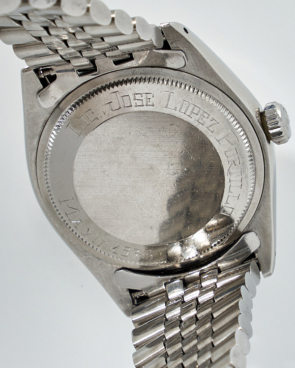 Oyster Perpetual Date ‘José López Portillo gift watch’