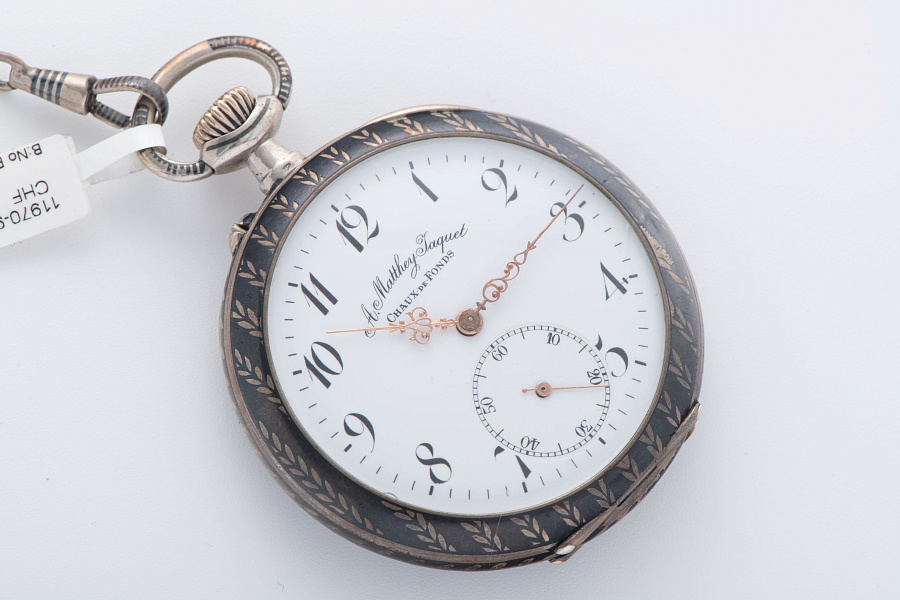 Tula Silver Pocket Watch