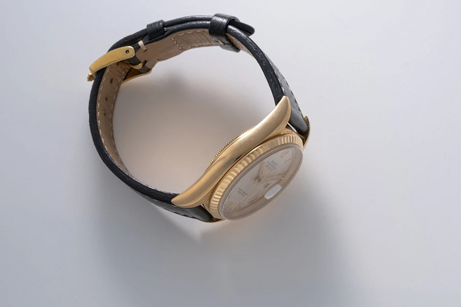 Datejust 'Pyramid Dial' Ref. 16018 in 18k Yellow Gold