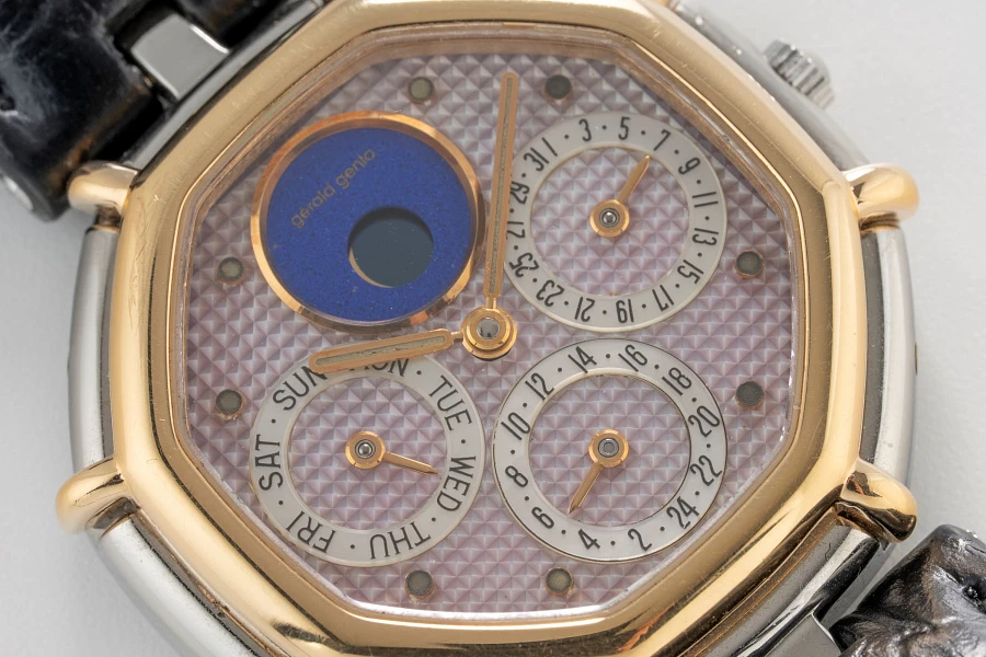 Calendar Ref. G.2983.7 in Stainless Steel and 18k Yellow Gold