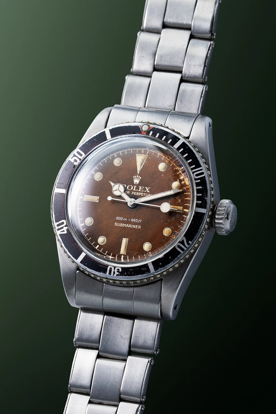 Vintage Submariner Ref. 6538 in Stainless Steel