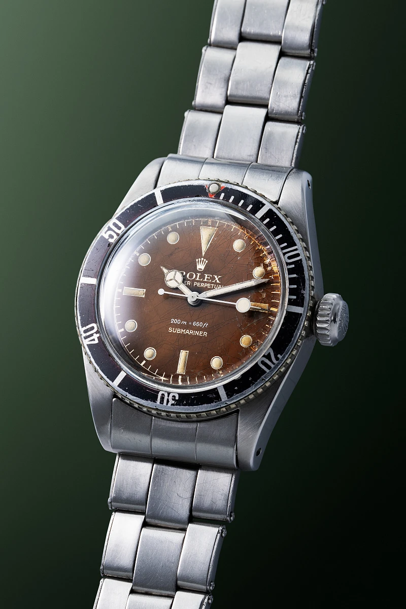 Vintage Submariner Ref. 6538 in Stainless Steel