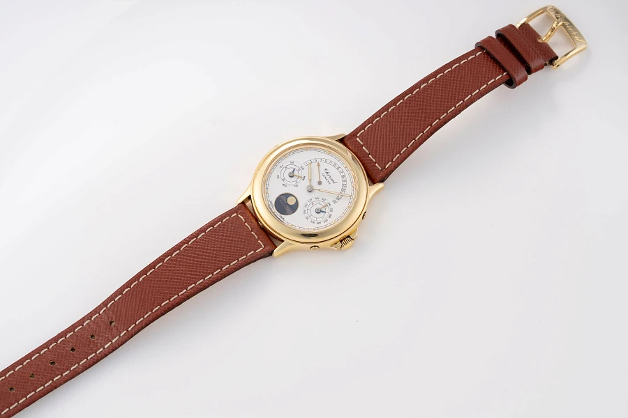 Perpetual Calendar Ref. 1165 Designed by Svend Andersen in 18k Yellow Gold