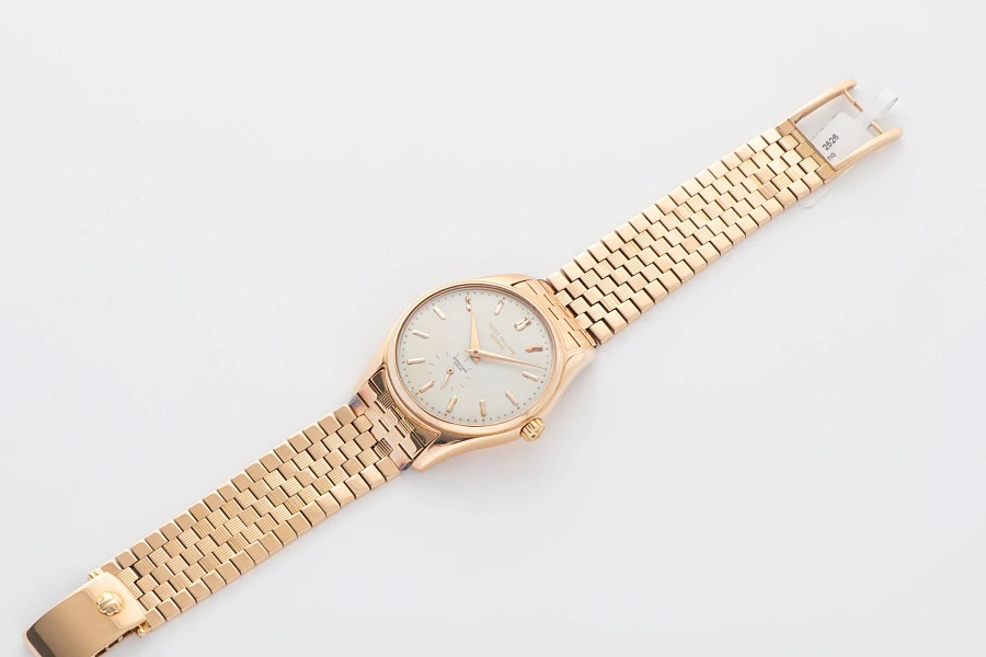 'Serpico Y Laino' Double Signed Calatrava Ref. 2526 in 18k Rose Gold