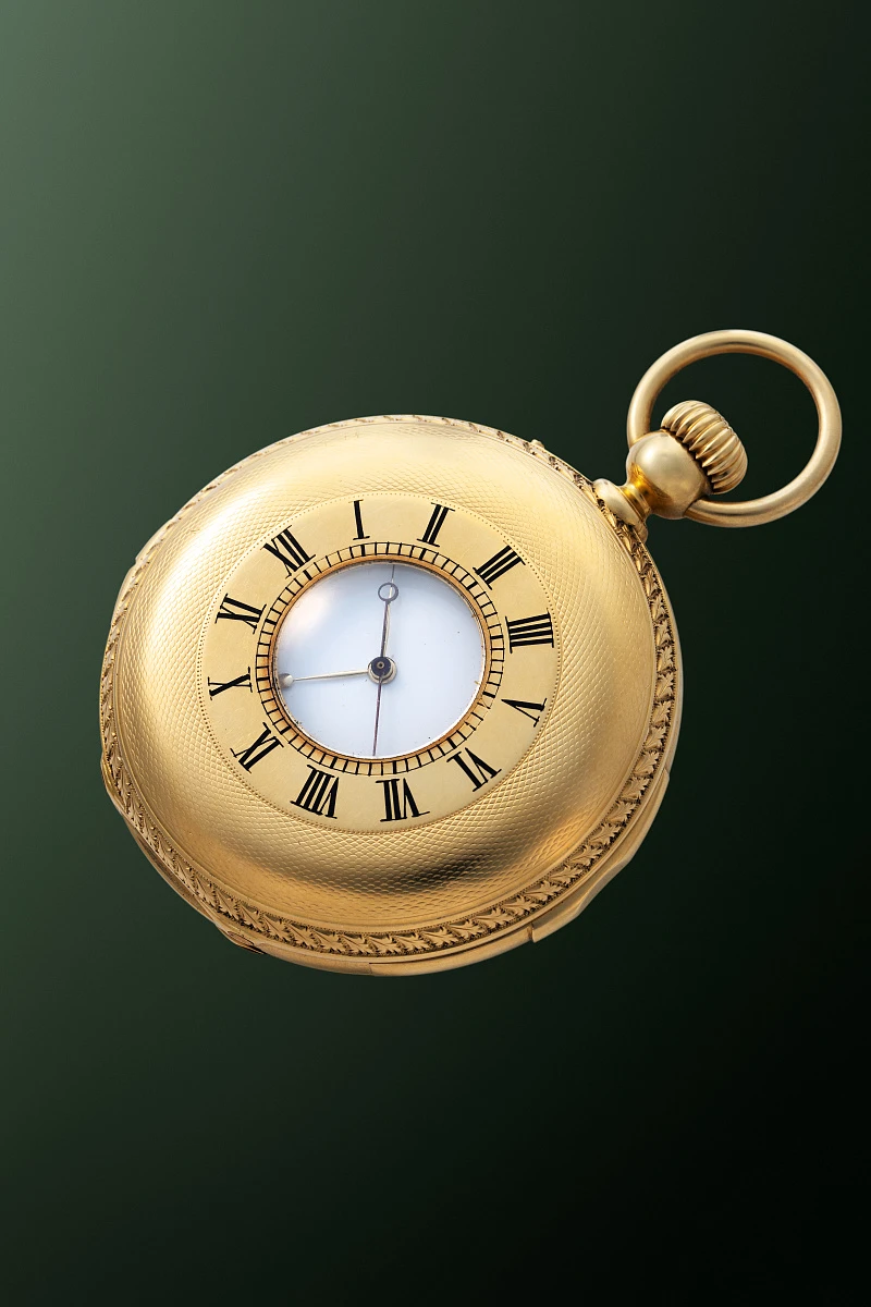 Minute Repeater with Dead-Beat Seconds and a Louis Audemars Base Caliber in 18K Yellow Gold