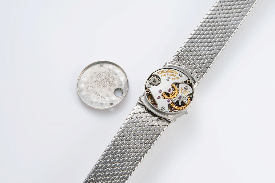 Miniature Jewelry Watch in 18k White Gold