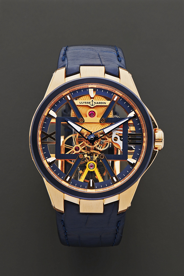 Executive Skeleton Ref. 3716-210/03 in Rose Gold