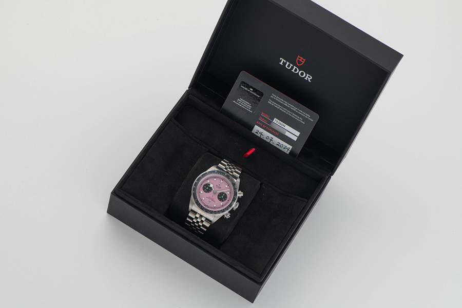 Black Bay Chronograph Pink Dial Ref. 79360N