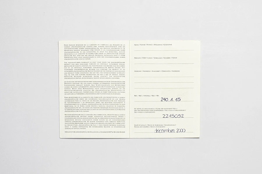 Jaeger-LeCoultre Reverso