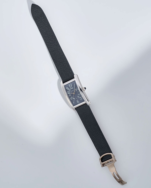 Tank Américaine Large Model White Gold Automatic