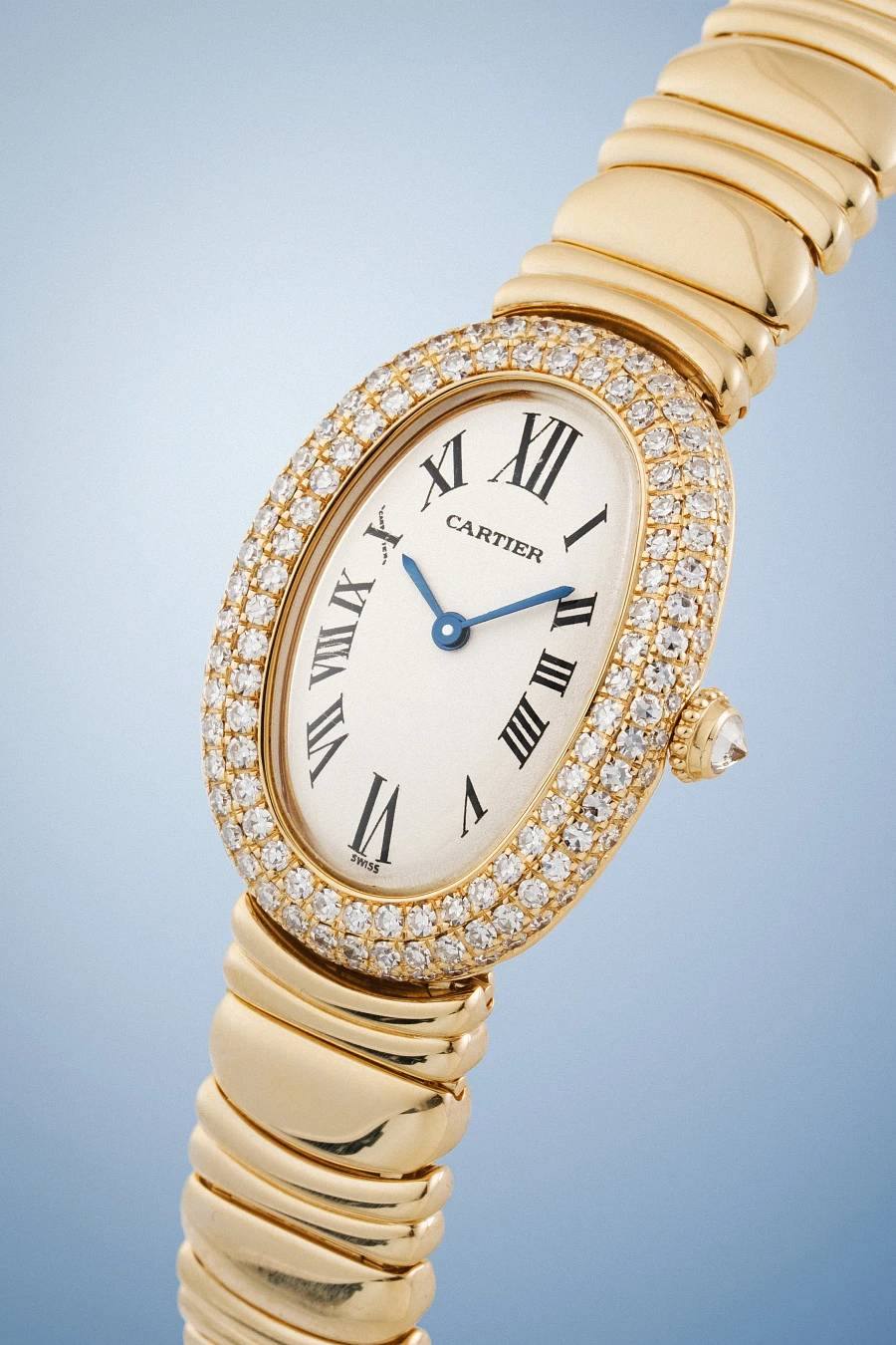 Baignoire Ref. 19501 in 18k Yellow Gold with Diamonds