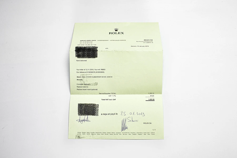 Rolex Submariner 5514