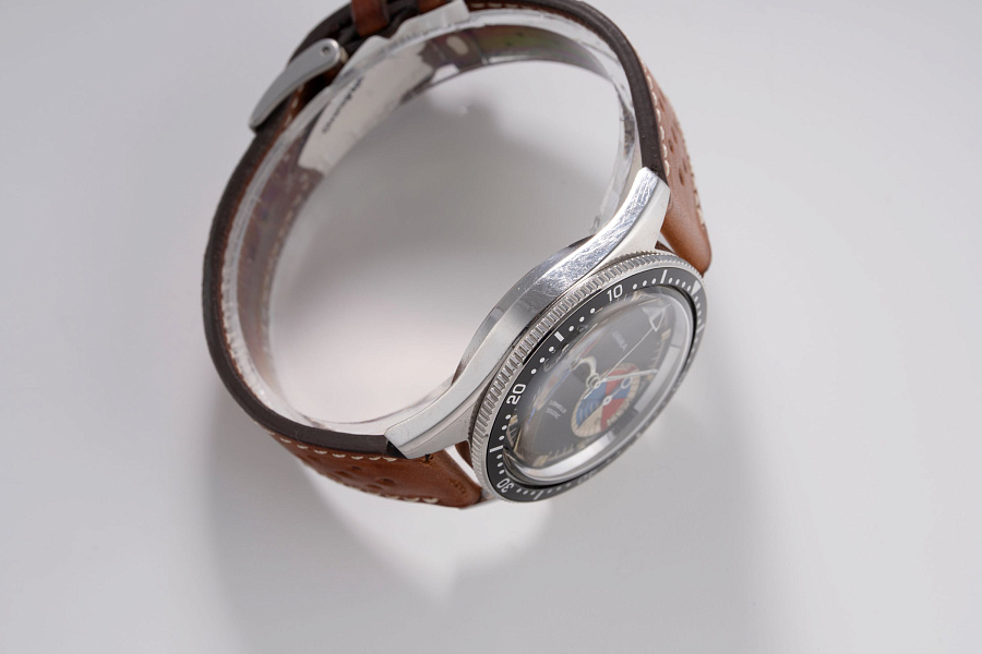 Vintage Big Eye Chronograph Ref. 9312 in Stainless Steel