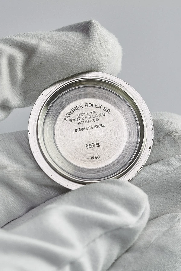 Rolex GMT Master 1675 "Pepsi" Faded Bezel, Gilt Dial