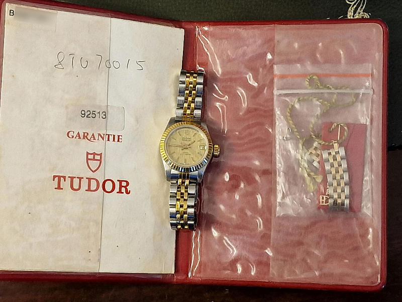 Princess Date Steel & Gold Rolex Case Never Polished