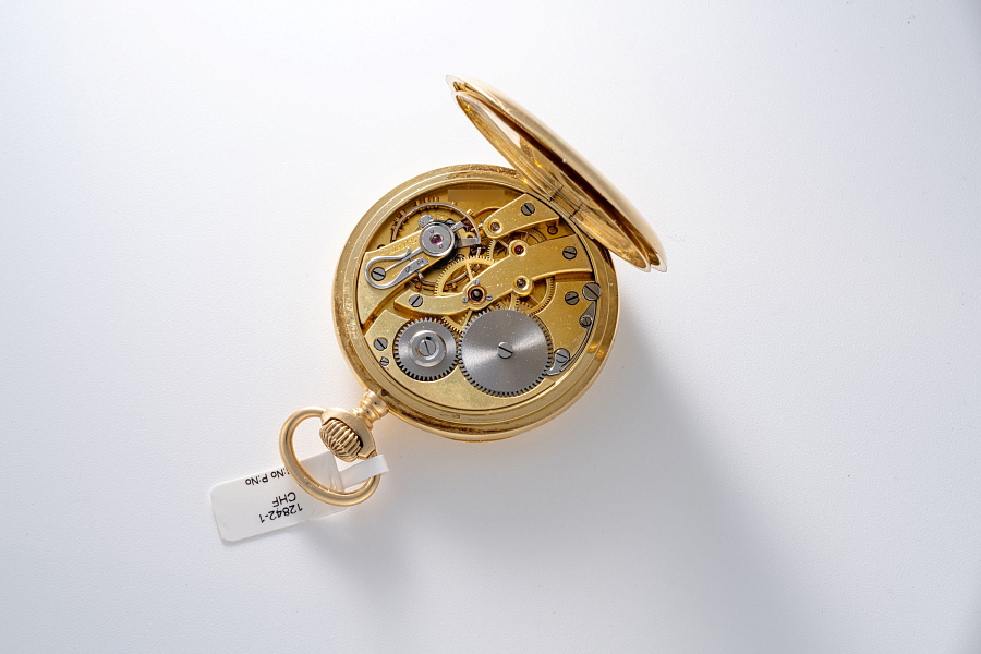 Pocket Watch in 18k Yellow Gold